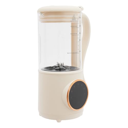 Nussmilchmaschine Entsafter Sojamilch Maschine Hafermilch Maschine Sojamilch-Maschine 1400ml Entsafter 16 Klingen Smoothie und Saftmaschine Automatischer Reinigungsfunktion von Fricienc