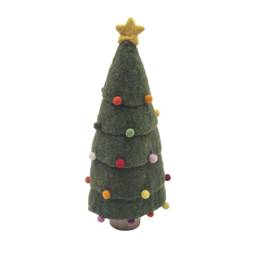 Frida Feeling - 2453 - Weihnachtsbaum, Filz, grün, mit Holzständer, 30cm, Handarbeit Frida Feeling - 2453 - Weihnachtsbaum, Filz, grün, mit Holzständer, 30cm, Handarbeit von Frida Feeling