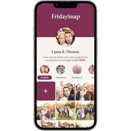 Hochzeits QR Code mit integrierter Fotoapp: Gästebilder sammlen & teilen Hochzeits QR Code mit integrierter Fotoapp: Gästebilder sammlen & teilen von FridaySnap