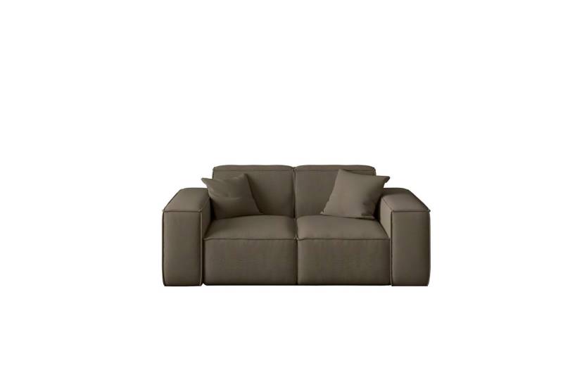 Friderik-EU 2-Sitzer LUGA 2-Sitzer Couch Wohnlandschaft gepolstertes + dekorative Kissen von Friderik-EU