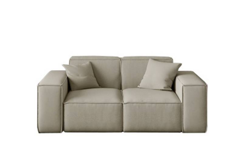 Friderik-EU 2-Sitzer LUGA 2-Sitzer Couch Wohnlandschaft gepolstertes + dekorative Kissen von Friderik-EU
