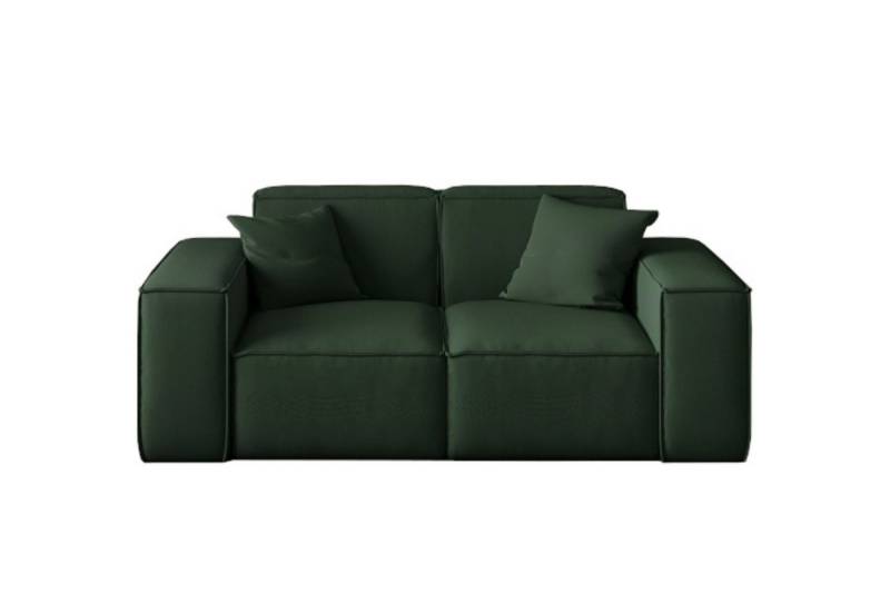 Friderik-EU 2-Sitzer LUGA 2-Sitzer Couch Wohnlandschaft gepolstertes + dekorative Kissen von Friderik-EU
