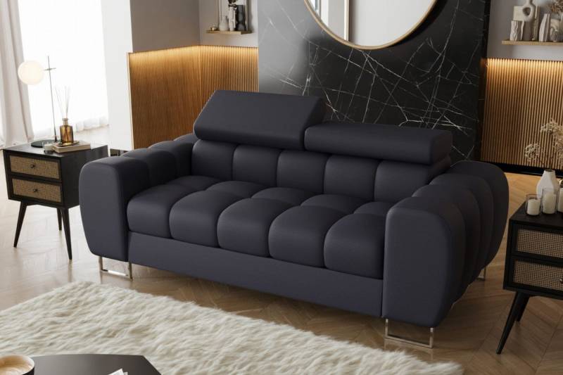 Friderik-EU 2-Sitzer Sofa ASPEN II Ledersofa 195 cm mehrstufige Kopfstützenverstellung von Friderik-EU