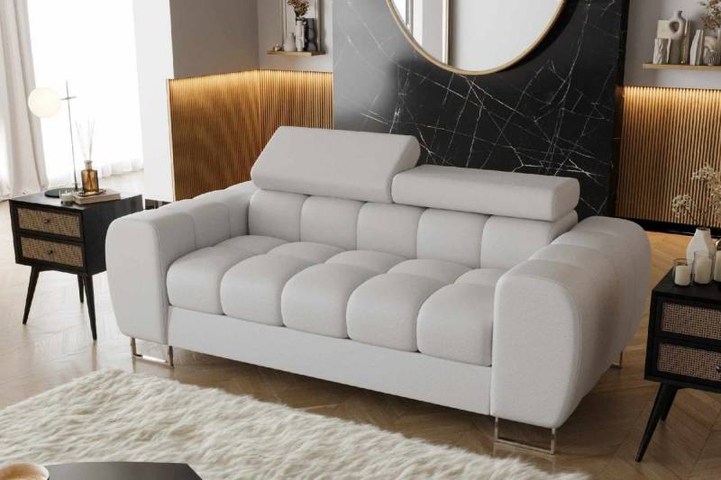 Friderik-EU 2-Sitzer Sofa ASPEN II Ledersofa 195 cm mehrstufige Kopfstützenverstellung von Friderik-EU