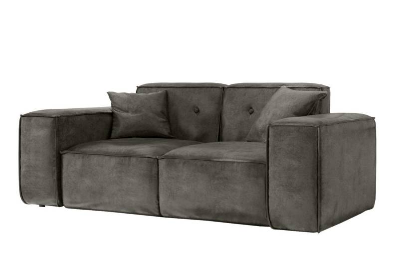 Friderik-EU 2-Sitzer Sofa LUGA 186 cm – elegante 2-Sitzer Couch mit gesteppter Rückenlehne von Friderik-EU