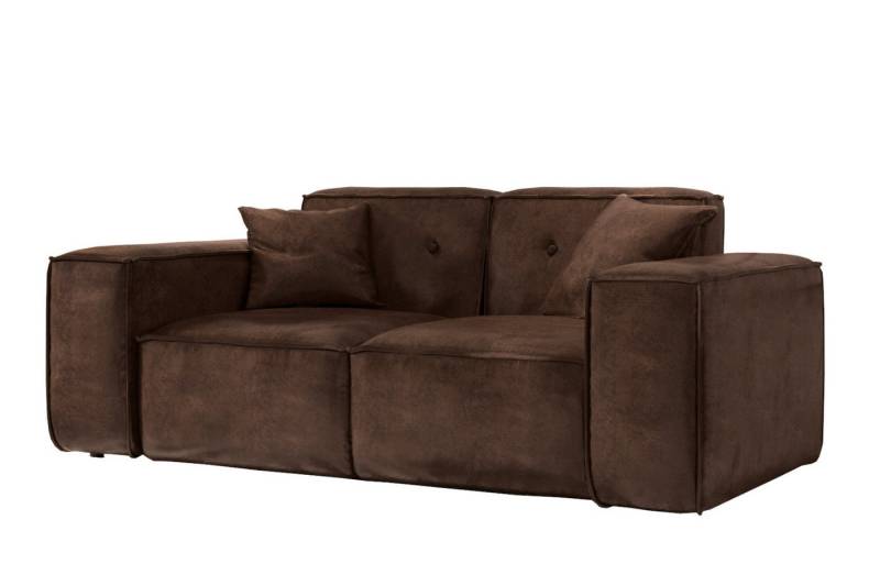 Friderik-EU 2-Sitzer Sofa LUGA 186 cm – elegante 2-Sitzer Couch mit gesteppter Rückenlehne von Friderik-EU