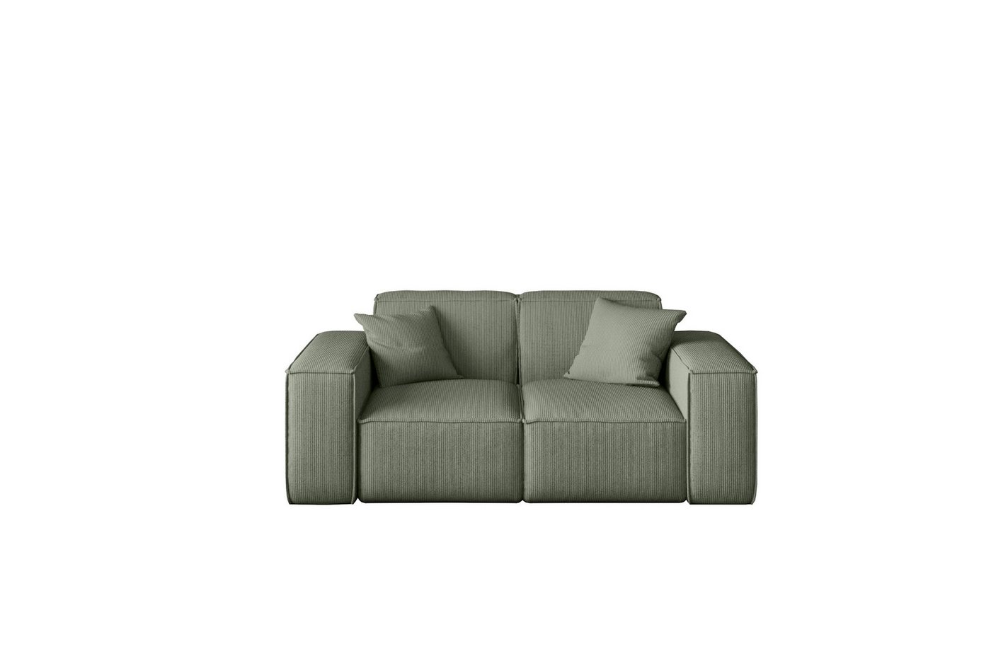 Friderik-EU 2-Sitzer Sofa LUGA 2-Sitzer – elegant und bequem aus SCALA-Stoff von Friderik-EU