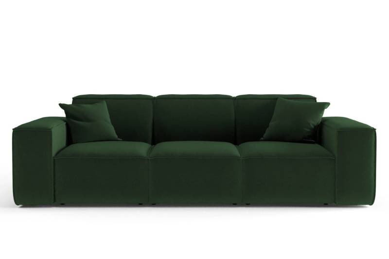 Friderik-EU 3-Sitzer LUGA 3-Sitzer Couch Wohnlandschaft gepolstertes + dekorative Kissen von Friderik-EU