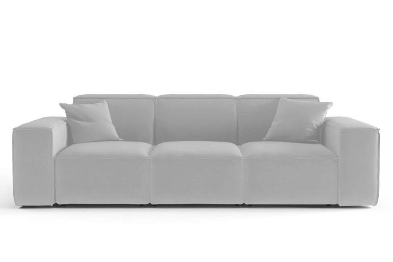 Friderik-EU 3-Sitzer LUGA 3-Sitzer Couch Wohnlandschaft gepolstertes + dekorative Kissen von Friderik-EU