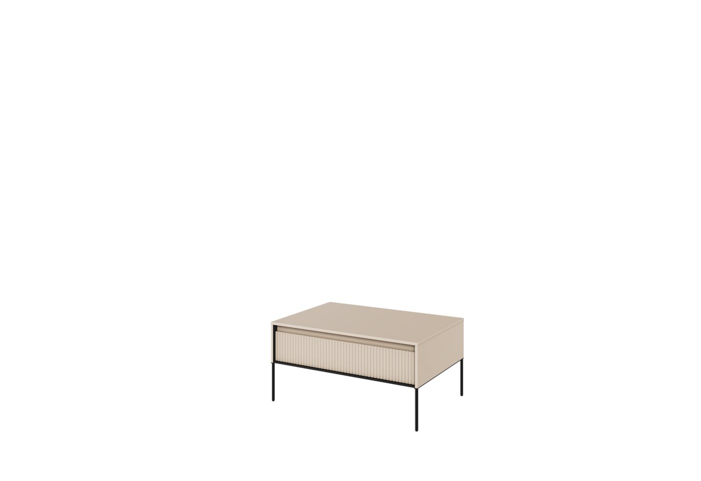 Friderik-EU Couchtisch Trend TR-09 Couchtisch mit Stauraum Gerillte Möbelfronten,100x50x70 cm Friderik-EU Couchtisch Trend TR-09 Couchtisch mit Stauraum Gerillte Möbelfronten,100x50x70 cm von Friderik-EU