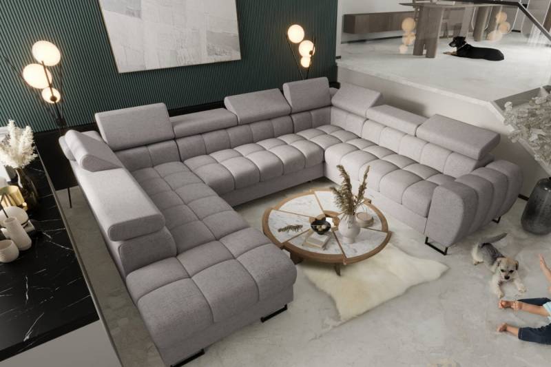 Friderik-EU Ecksofa ASPEN MAX I 265x350x225 cm U-form Schlaffunktion zwei Bettkasten Friderik-EU Ecksofa ASPEN MAX I 265x350x225 cm U-form Schlaffunktion zwei Bettkasten von Friderik-EU