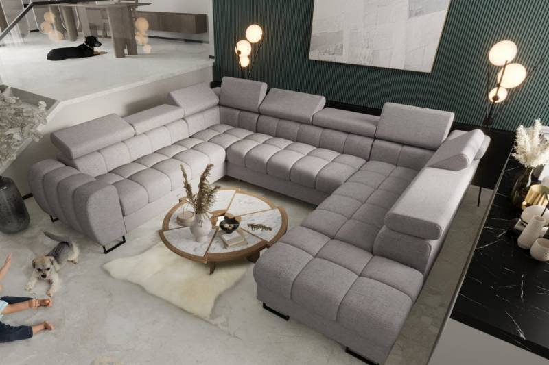 Friderik-EU Ecksofa ASPEN MAX I 265x350x225 cm U-form Schlaffunktion zwei Bettkasten Friderik-EU Ecksofa ASPEN MAX I 265x350x225 cm U-form Schlaffunktion zwei Bettkasten von Friderik-EU