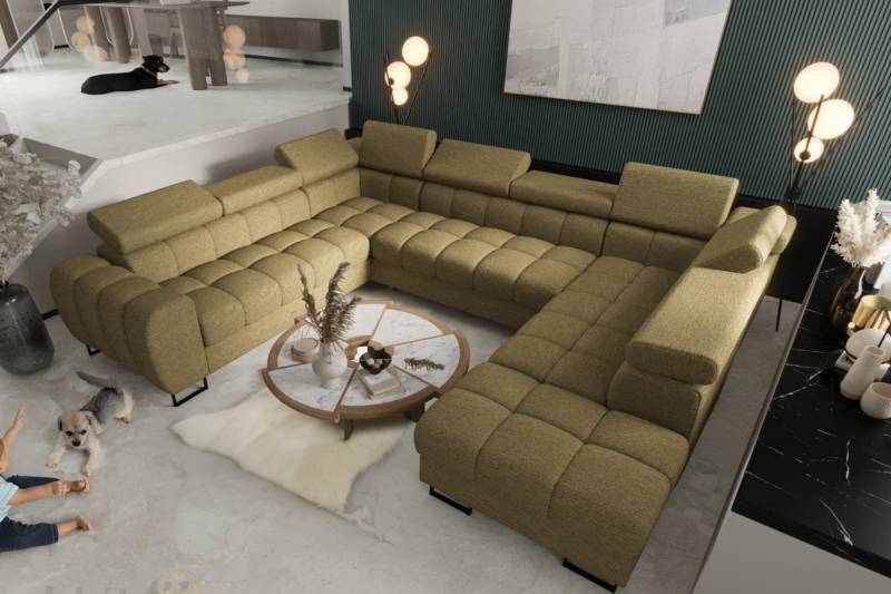 Friderik-EU Ecksofa ASPEN MAX I 265x350x225 cm U-form Schlaffunktion zwei Bettkasten Friderik-EU Ecksofa ASPEN MAX I 265x350x225 cm U-form Schlaffunktion zwei Bettkasten von Friderik-EU