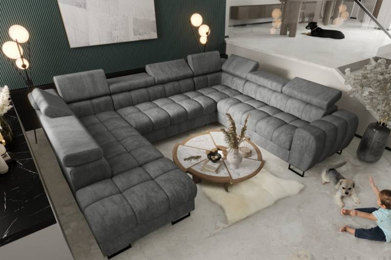 Friderik-EU Ecksofa ASPEN MAX I 265x350x225 cm U-form Schlaffunktion zwei Bettkasten Friderik-EU Ecksofa ASPEN MAX I 265x350x225 cm U-form Schlaffunktion zwei Bettkasten von Friderik-EU