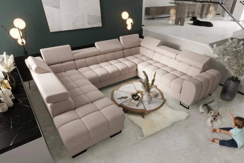 Friderik-EU Ecksofa ASPEN MAX I 265x350x225 cm U-form Schlaffunktion zwei Bettkasten Friderik-EU Ecksofa ASPEN MAX I 265x350x225 cm U-form Schlaffunktion zwei Bettkasten von Friderik-EU