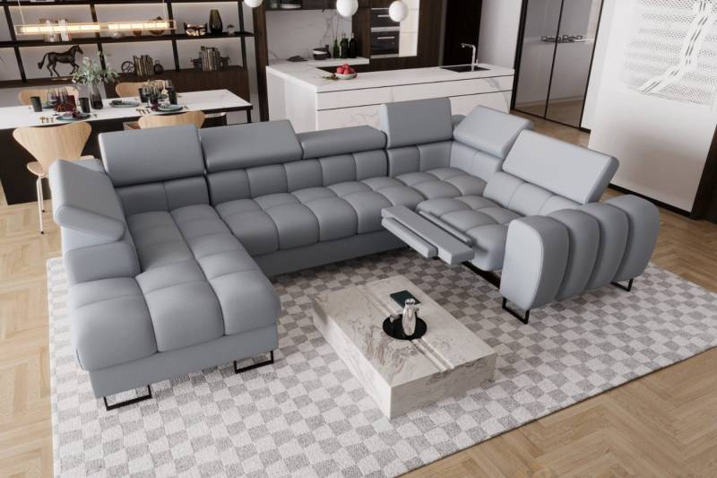 Friderik-EU Ecksofa ASPEN MAX II RELAX Ledersofa U-form Schlaffunktion Bettkasten Friderik-EU Ecksofa ASPEN MAX II RELAX Ledersofa U-form Schlaffunktion Bettkasten von Friderik-EU