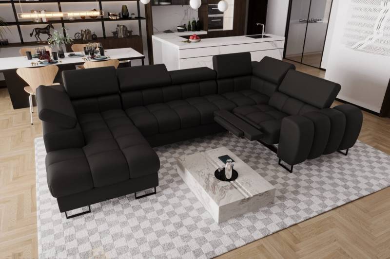 Friderik-EU Ecksofa ASPEN MAX II RELAX Ledersofa U-form Schlaffunktion Bettkasten Friderik-EU Ecksofa ASPEN MAX II RELAX Ledersofa U-form Schlaffunktion Bettkasten von Friderik-EU