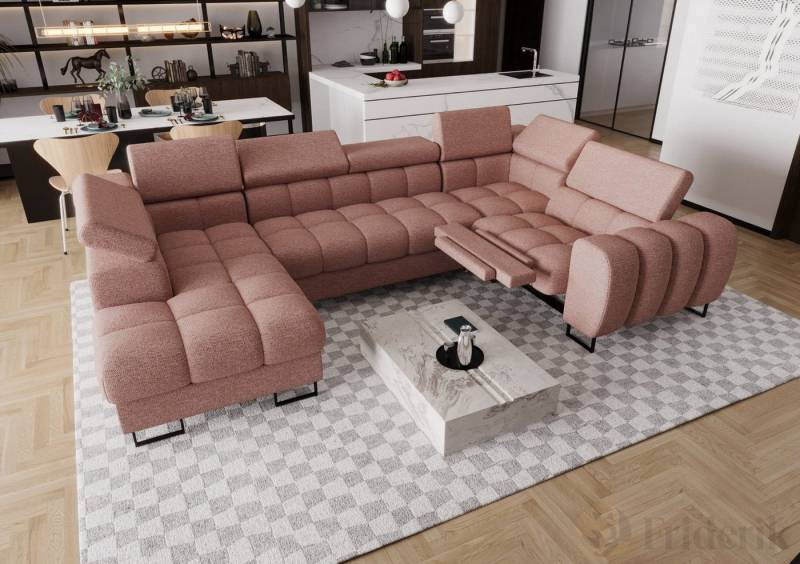 Friderik-EU Ecksofa ASPEN MAX II RELAX Schlaffunktion U-form 198x350x170 cm Bettkasten Friderik-EU Ecksofa ASPEN MAX II RELAX Schlaffunktion U-form 198x350x170 cm Bettkasten von Friderik-EU