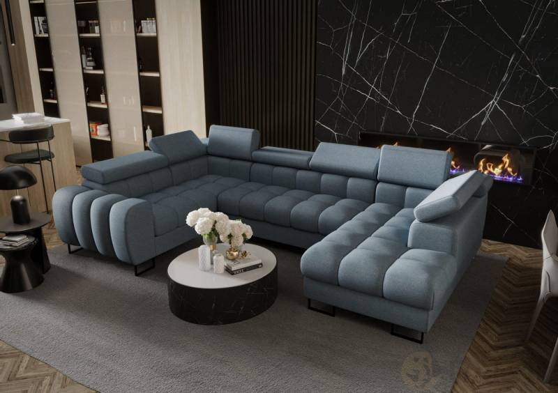 Friderik-EU Ecksofa ASPEN MAX II U-form Schlaffunktion 195x350x170 cm Bettkasten Friderik-EU Ecksofa ASPEN MAX II U-form Schlaffunktion 195x350x170 cm Bettkasten von Friderik-EU