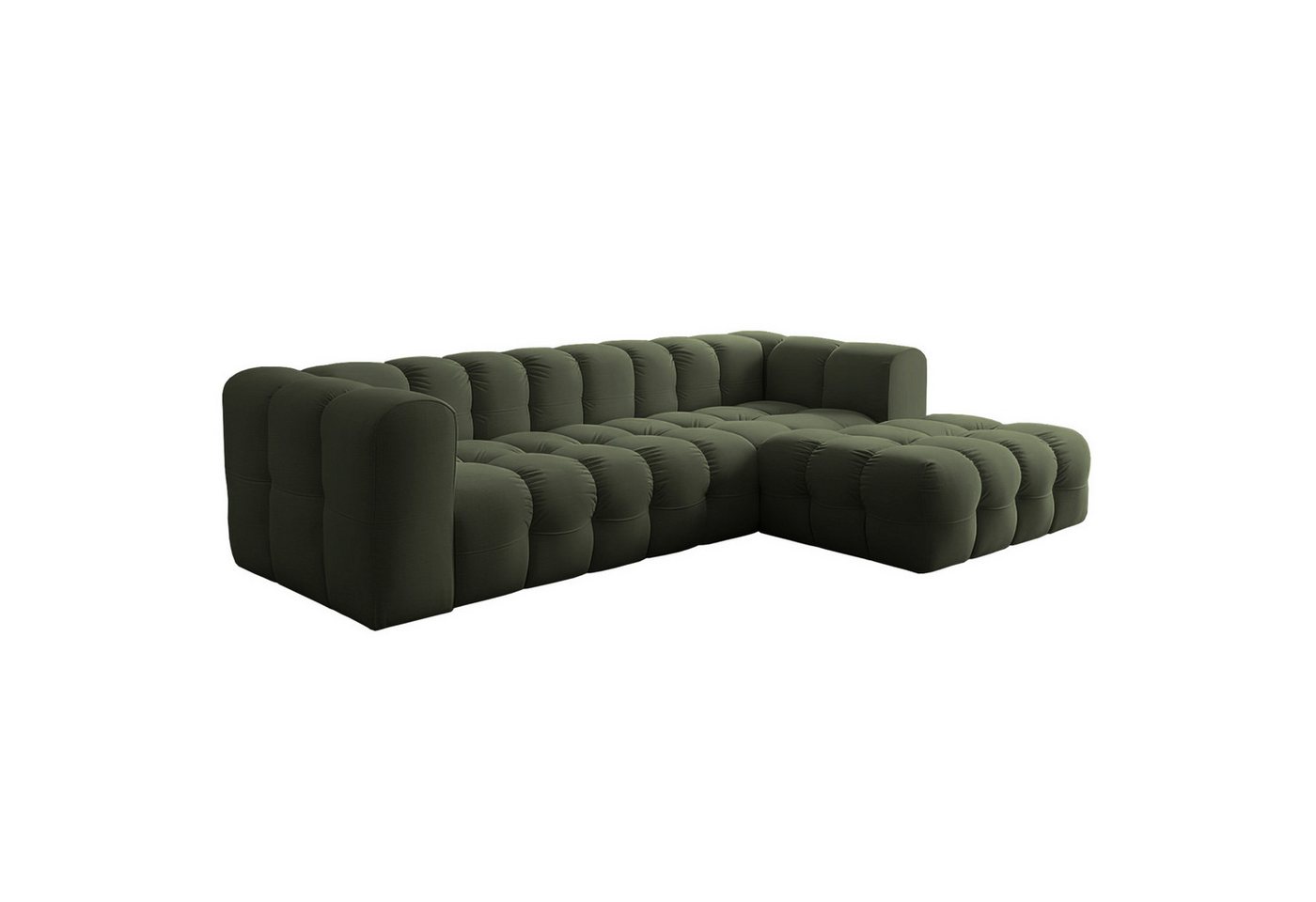 Friderik-EU Ecksofa Baloo L – modernes Design & Komfort mit HR-Schaumstoff-Polsterung, Stoff Tiffany von Friderik-EU