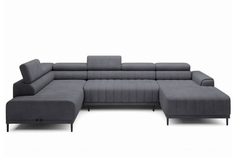 Friderik-EU Ecksofa CALDO XL U-formig Bettkasten 342 cm Schlaffunktion Relaxfunktion von Friderik-EU