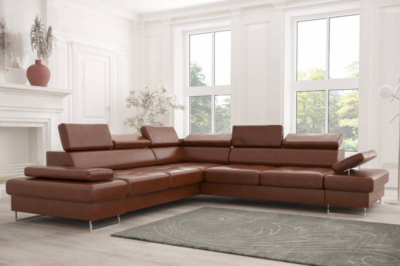 Friderik-EU Ecksofa Echtes Leder GALAXY MAX Ledersofa 280×280 Schlaffunktion Friderik-EU Ecksofa Echtes Leder GALAXY MAX Ledersofa 280×280 Schlaffunktion von Friderik-EU