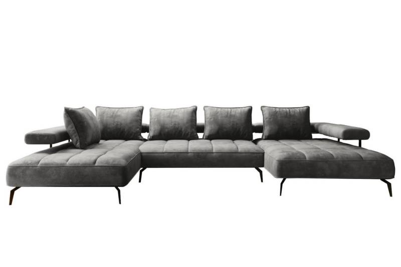 Friderik-EU Ecksofa Ecksofa MONTELLA XL Elektrisch mit Schlaffunktion 372 cm von Friderik-EU