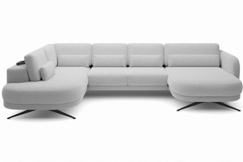 Friderik-EU Ecksofa ILUSIO XL verstellbare Sitztiefe Elektrisch Relaxfunktion von Friderik-EU