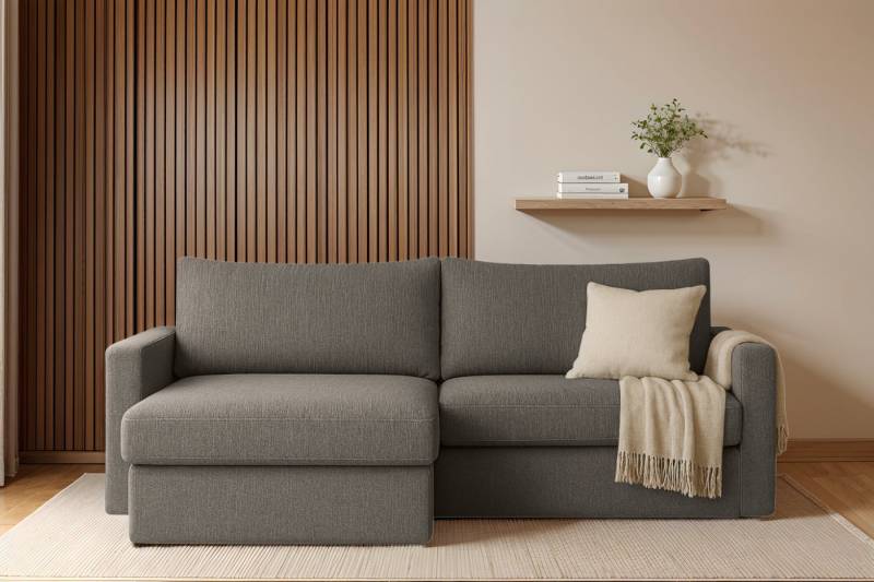 Friderik-EU Ecksofa mit Schlaffunktion und Bettkasten, 224 x 140 cm - Schlafsofa, Couch, inklusive Zierkissen - Bettfunktion Friderik-EU Ecksofa mit Schlaffunktion und Bettkasten, 224 x 140 cm - Schlafsofa, Couch, inklusive Zierkissen - Bettfunktion von Friderik-EU