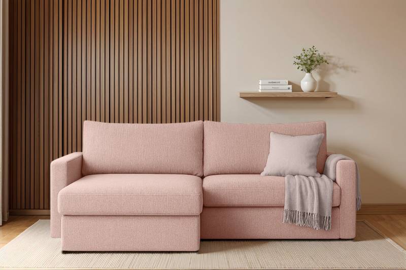 Friderik-EU Ecksofa mit Schlaffunktion und Bettkasten, 224 x 140 cm - Schlafsofa, Couch, inklusive Zierkissen - Bettfunktion Friderik-EU Ecksofa mit Schlaffunktion und Bettkasten, 224 x 140 cm - Schlafsofa, Couch, inklusive Zierkissen - Bettfunktion von Friderik-EU