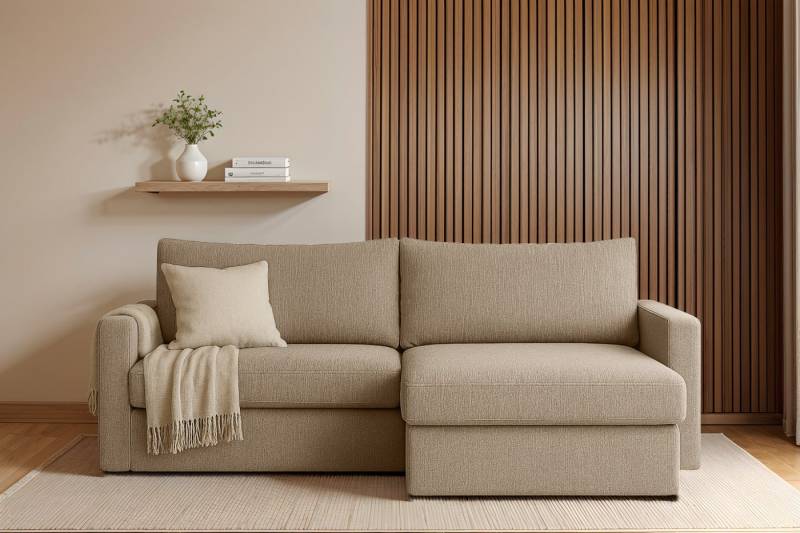 Friderik-EU Ecksofa mit Schlaffunktion und Bettkasten, 224 x 140 cm - Schlafsofa, Couch, inklusive Zierkissen - Bettfunktion Friderik-EU Ecksofa mit Schlaffunktion und Bettkasten, 224 x 140 cm - Schlafsofa, Couch, inklusive Zierkissen - Bettfunktion von Friderik-EU