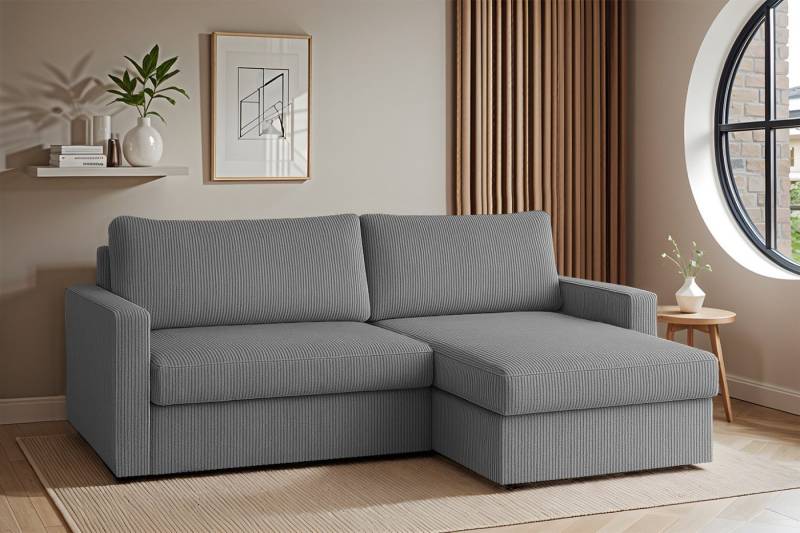 Friderik-EU Ecksofa mit Schlaffunktion und Bettkasten, 224 x 140 cm - Schlafsofa, Couch, inklusive Zierkissen - Bettfunktion Friderik-EU Ecksofa mit Schlaffunktion und Bettkasten, 224 x 140 cm - Schlafsofa, Couch, inklusive Zierkissen - Bettfunktion von Friderik-EU