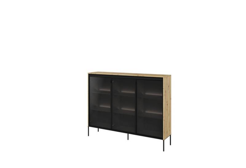 Friderik-EU Glasvitrine Trend TR-08 Vitrine Glass dreitürig mit Regalen und LED Beleuchtung Friderik-EU Glasvitrine Trend TR-08 Vitrine Glass dreitürig mit Regalen und LED Beleuchtung von Friderik-EU