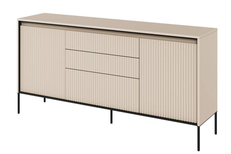 Friderik-EU Kommode TR-01 TREND zweitürige TR-01 mit drei Schubladen und LED Beleuchtung von Friderik-EU