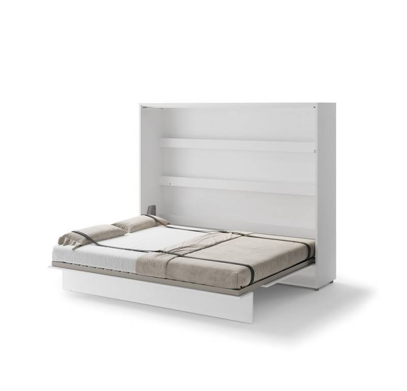 Friderik-EU Schrankbett Horizontal Wandklappbett mit Matratze, Bed Concept BC-014, 160x200 cm von Friderik-EU