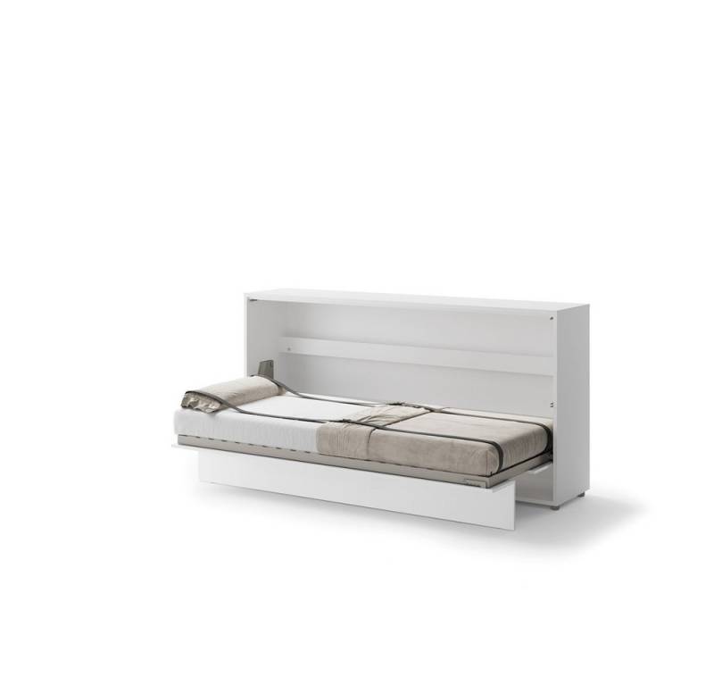 Friderik-EU Schrankbett Horizontal Wandklappbett mit Matratze, Bed Concept BC-06, 90x200 cm von Friderik-EU