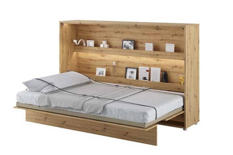Friderik-EU Schrankbett Horizontal Wandklappbett mit Matratze und LED, Bed Concept BC-05 Friderik-EU Schrankbett Horizontal Wandklappbett mit Matratze und LED, Bed Concept BC-05 von Friderik-EU