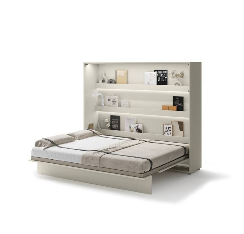 Friderik-EU Schrankbett Horizontal Wandklappbett mit Matratze und LED, Bed Concept BC-14 Friderik-EU Schrankbett Horizontal Wandklappbett mit Matratze und LED, Bed Concept BC-14 von Friderik-EU