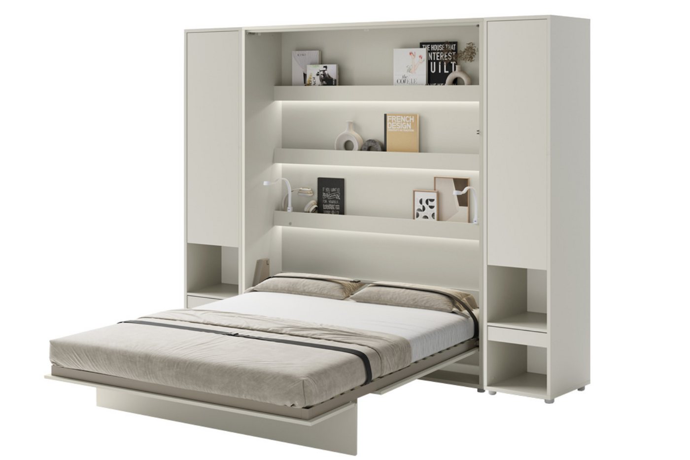 Friderik-EU Schrankbett Vertikal Bed Concept BC-12 Matratze & LED + 2x Vertikalschrank BC-07 Friderik-EU Schrankbett Vertikal Bed Concept BC-12 Matratze & LED + 2x Vertikalschrank BC-07 von Friderik-EU