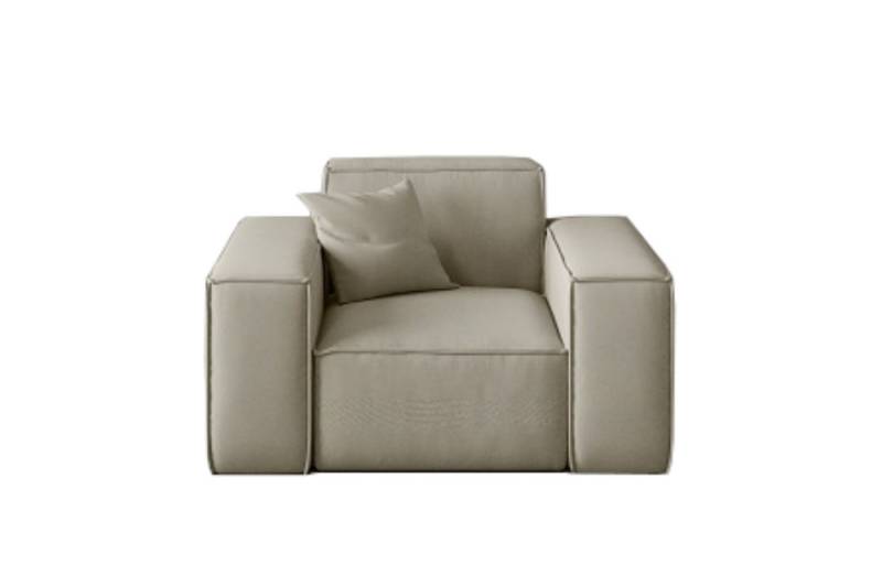 Friderik-EU Sessel Bequemer und eleganter Sessel LUGA 121 cm – Velvet-Opera-Stoff von Friderik-EU