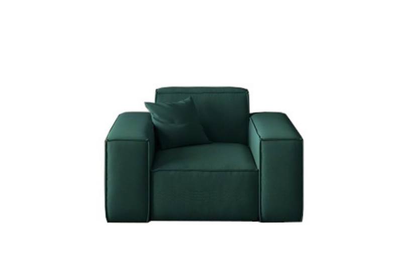 Friderik-EU Sessel Bequemer und eleganter Sessel LUGA 121 cm – Velvet-Opera-Stoff von Friderik-EU