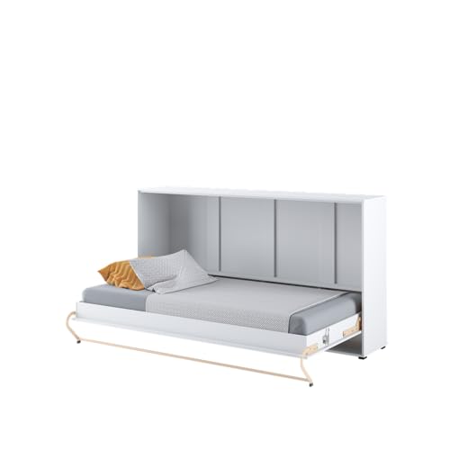 Friderik Concept PRO 6 CP-06 Wandklappbett Horizontal Schrankbett, 90x200 cm (Weiß) von Friderik