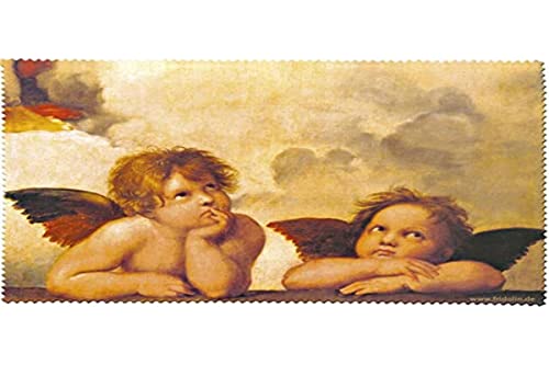 Fridolin Brillenputztuch Raffael-Engel, Stoff, bunt, 18x12.5x1 cm Fridolin Brillenputztuch Raffael-Engel, Stoff, bunt, 18x12.5x1 cm von Fridolin