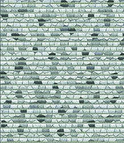 Friedola Bodenbelag Sympa Nova Premium Weichschaum Badematte Matte Little Mosaic Grey Steinchen grau 65 breit Meterware von Friedola