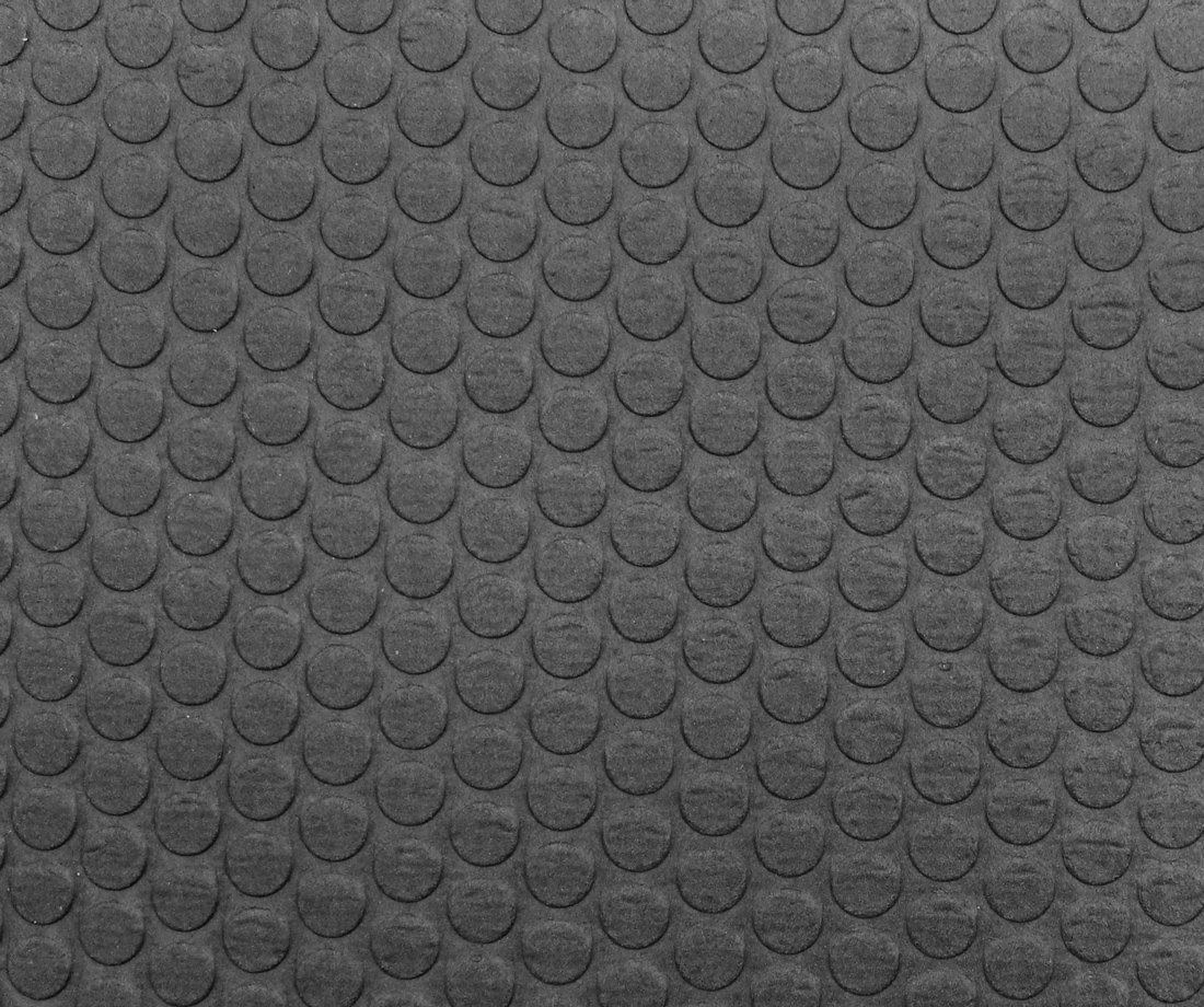 Friedola Gummimatte robuste Noppenmatte schwarz 80cm breit, Länge wählbar 100cm 200cm 300cm von Friedola