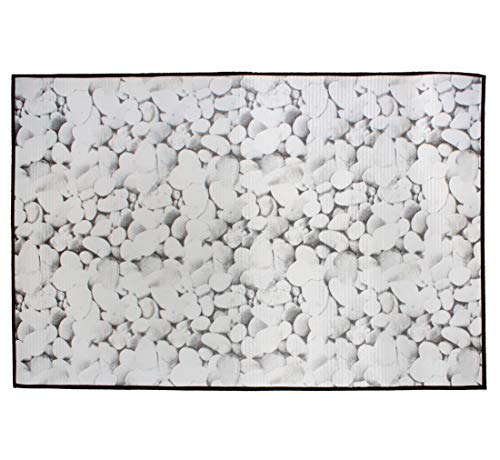 friedola 75150 BBQ Grillmatte Stones Bodenschutzmatte ca.80x120cm von Friedola