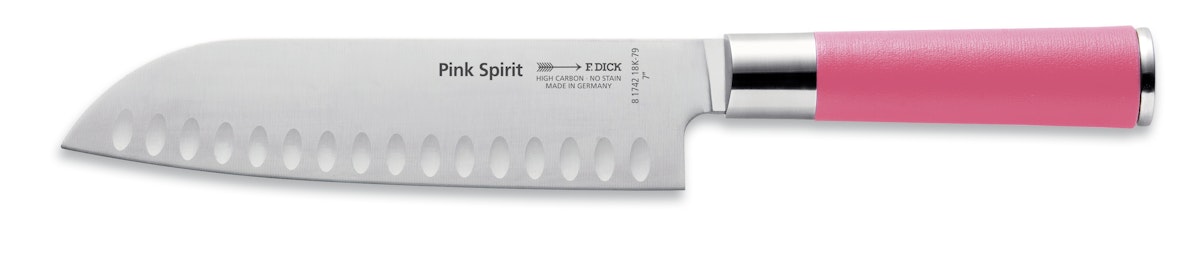 DICK Santoku mit Kullenschliff PINK SPIRIT 18 cm von Friedr. Dick GmbH & Co. KG