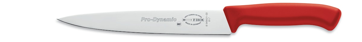 DICK Tranchiermesser PRODYNAMIC rot 21 cm von Friedr. Dick GmbH & Co. KG