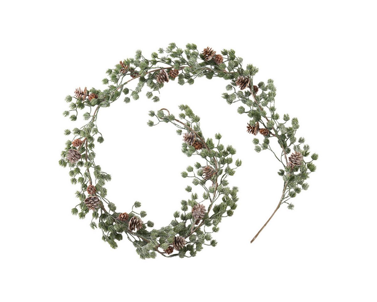 Kunstblume Larix Tannen Girlande 183 cm mit Zapfen Tannenhänger, Friedrich Klocke GmbH von Friedrich Klocke GmbH
