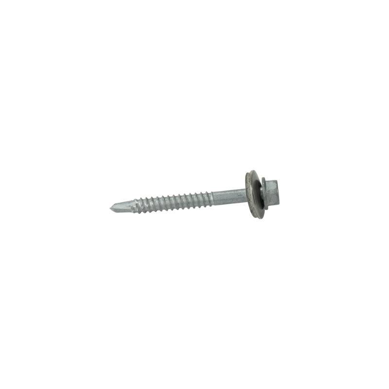Edelstahlschrauben | Befestigung Hochsicke auf Stahlunterkonstruktion | 100 Stk./Pak. | 5,5 x 50 mm | Blank von Friedrich von Lien AG